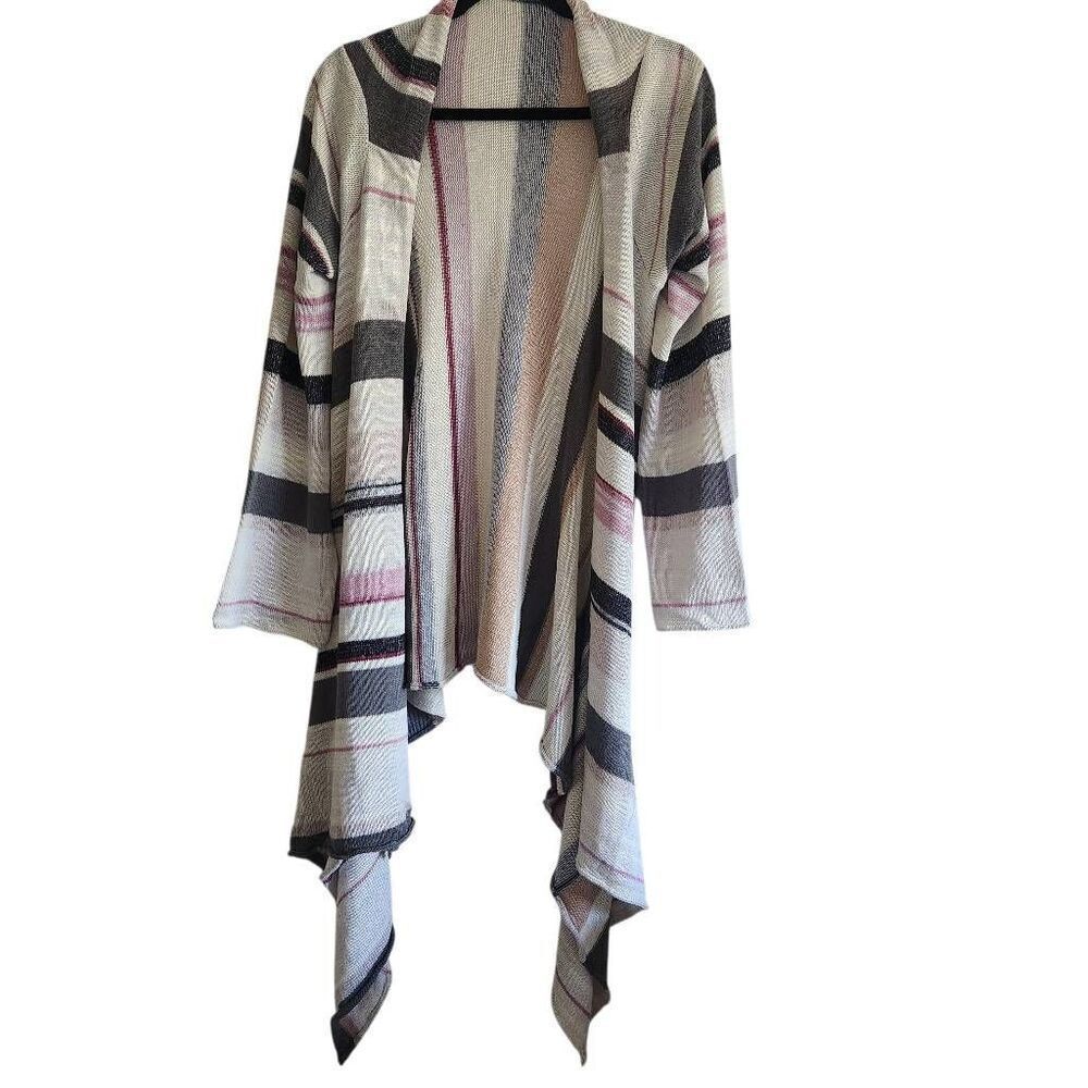 Goddis Revolve Cardigan Womens Medium Large Boho Striped Soft